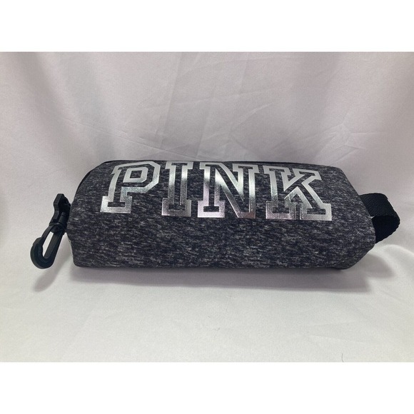 Victoria's Secret Pink Logo Spell Out Pouch Pencil Case Makeup & Travel Case - Picture 5 of 9